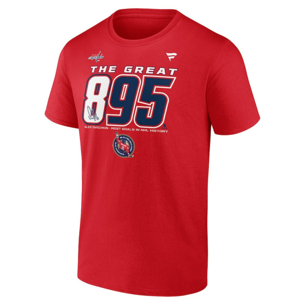 Alexander Ovechkin Washington Capitals NHL All-Time Leading Goal Scorer 895 T-Shirt Online