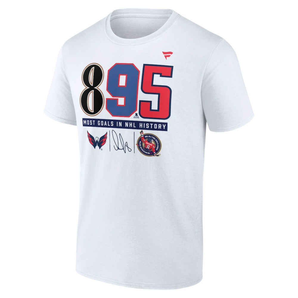 Alexander Ovechkin Washington Capitals NHL All-Time Leading Goal Scorer 895 T-Shirt Sale