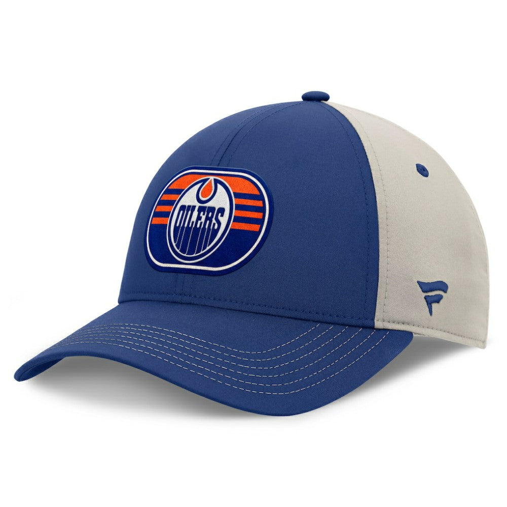 Edmonton Oilers Fanatics 2025 Stanley Cup Playoffs Locker Room Trucker Adjustable Hat On Sale