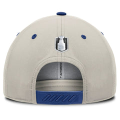Edmonton Oilers Fanatics 2025 Stanley Cup Playoffs Locker Room Trucker Adjustable Hat On Sale