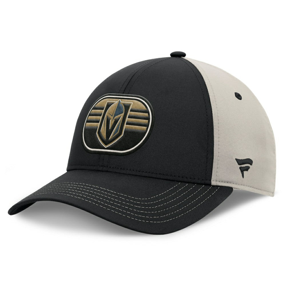 Vegas Golden Knights Fanatics 2025 Stanley Cup Playoffs Locker Room Trucker Adjustable Hat For Sale