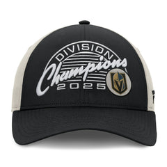 Vegas Golden Knights Fanatics 2025 Pacific Division Champions Locker Room Adjustable Hat Outlet