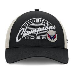 Washington Capitals Fanatics 2025 Metropolitan Division Champions Locker Room Adjustable Hat Outlet