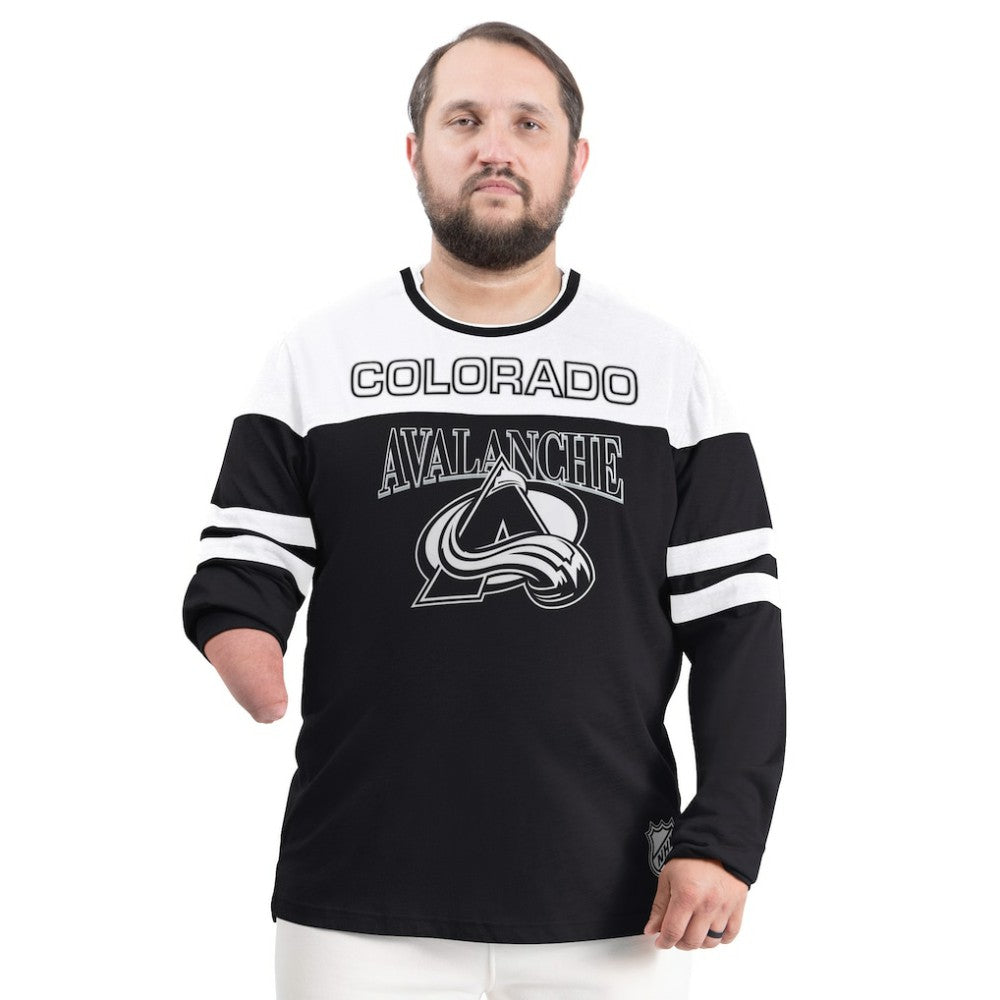 Colorado Avalanche G-III Sports by Carl Banks Adaptive Wear Outlast Durene Long-Sleeve T-Shirt Discount