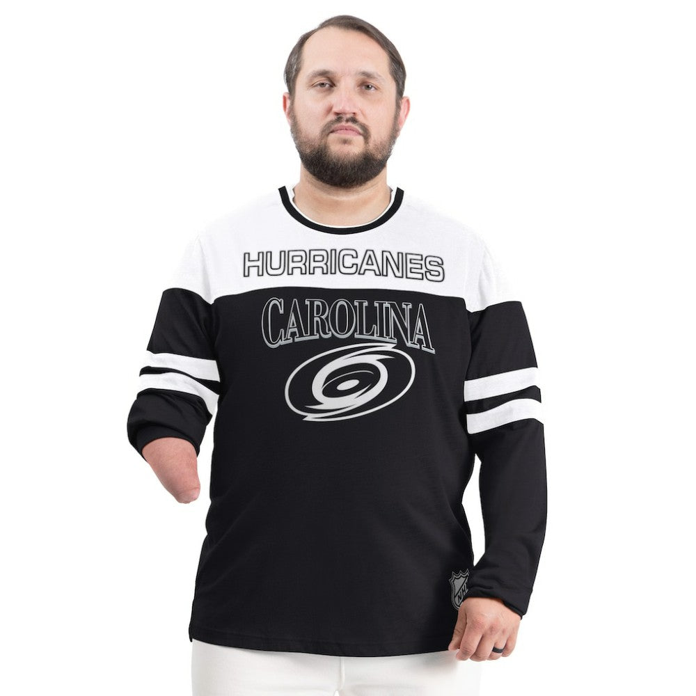 Carolina Hurricanes G-III Sports by Carl Banks Adaptive Wear Outlast Durene Long-Sleeve T-Shirt Outlet