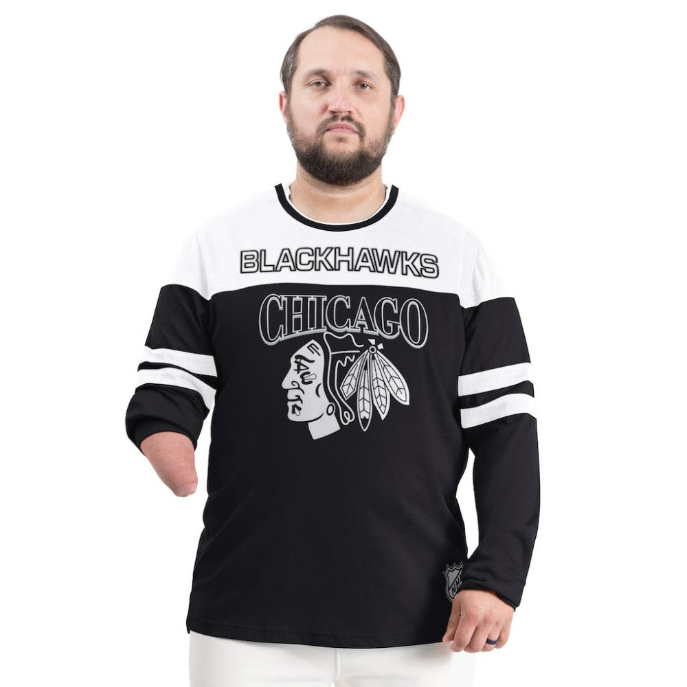 Chicago Blackhawks G-III Sports by Carl Banks Adaptive Wear Outlast Durene Long-Sleeve T-Shirt Outlet