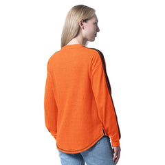Philadelphia Flyers G-III 4Her by Carl Banks Women's Advantage Thermal Long-Sleeve Tri-Blend T-Shirt Online