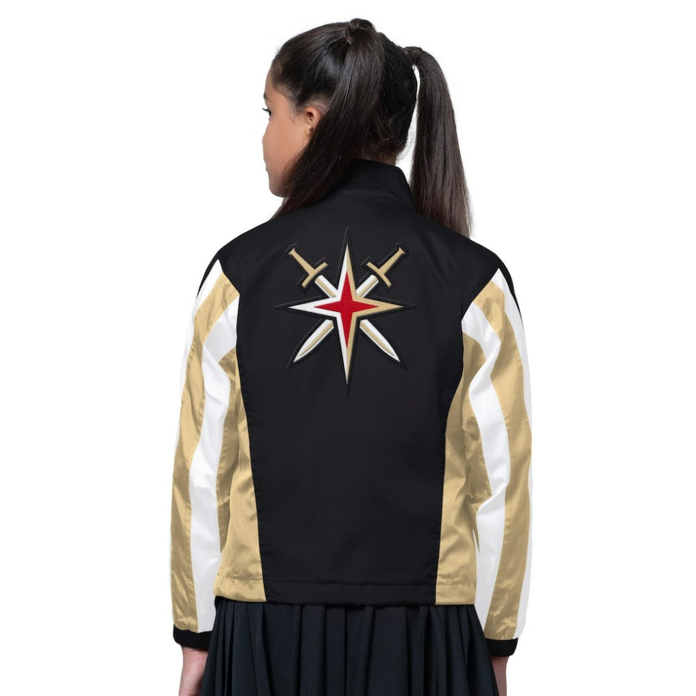 Vegas Golden Knights Starter Girls Key Player Half Zip Jacket For Sale