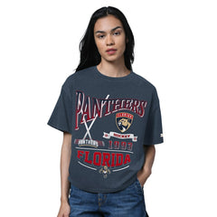 Florida Panthers Starter Women's Oversized Hall of Fame T-Shirt For Sale