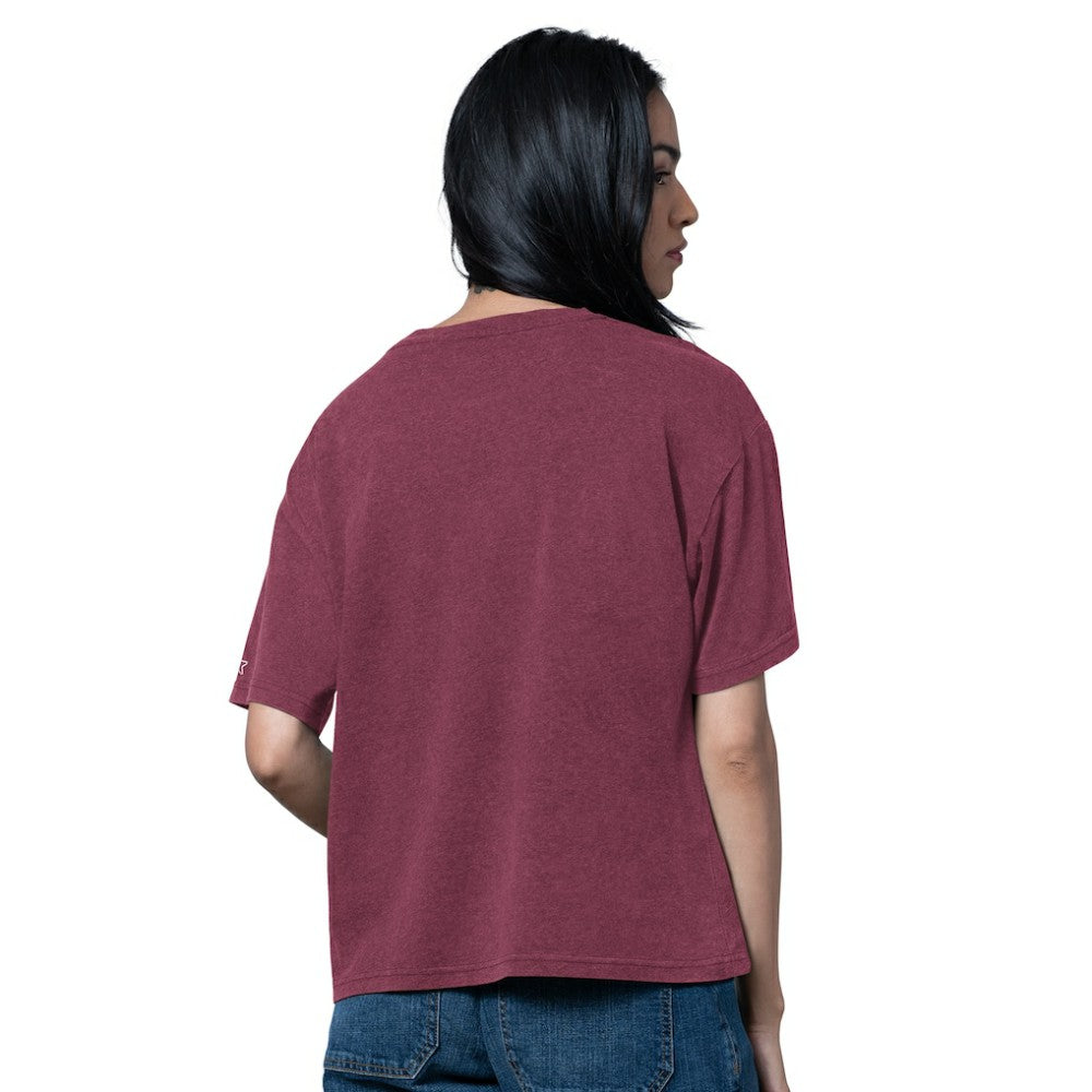 Colorado Avalanche Starter Women's Oversized Hall of Fame T-Shirt Sale