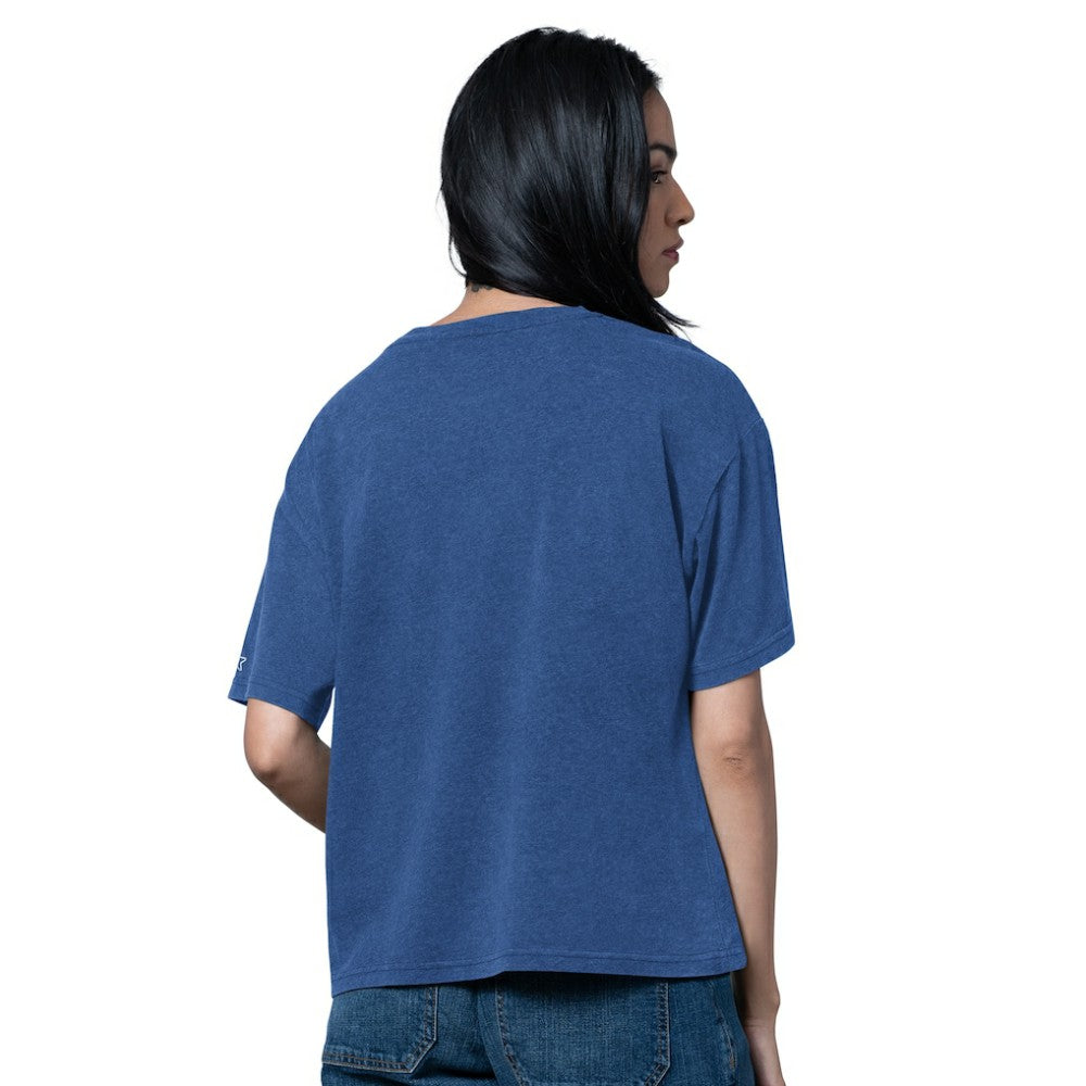 Tampa Bay Lightning Starter Women's Oversized Hall of Fame T-Shirt Sale