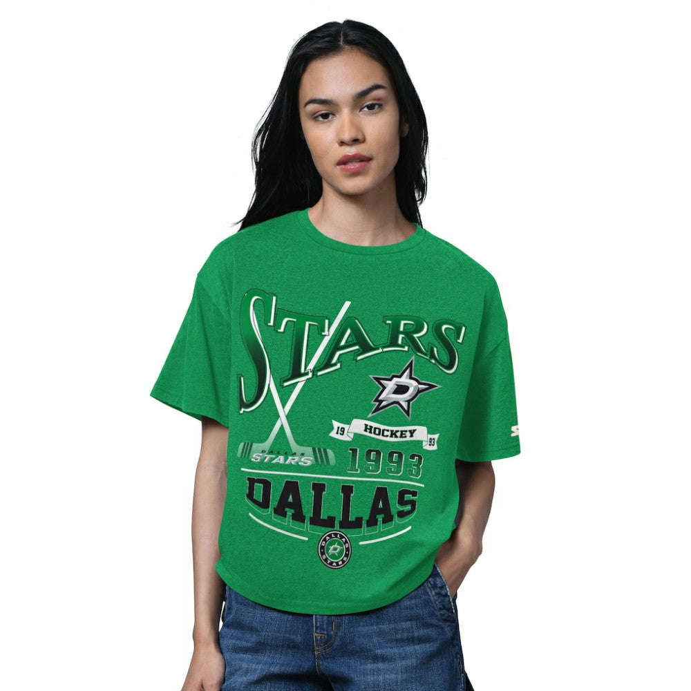 Dallas Stars Starter Women's Oversized Hall of Fame T-Shirt Discount