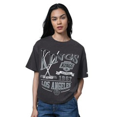 Los Angeles Kings Starter Women's Oversized Hall of Fame T-Shirt For Sale