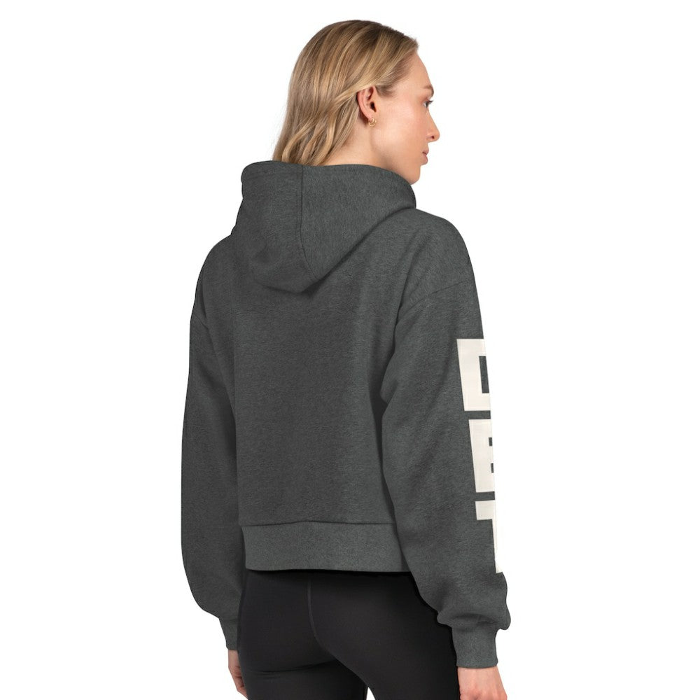 Detroit Red Wings Starter Women's Star Player Cropped Fleece Hoodie Online