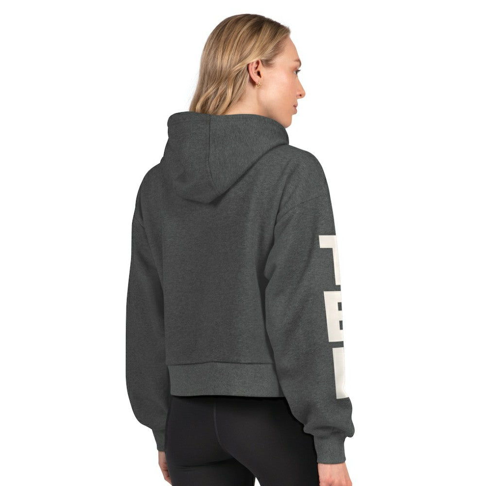 Tampa Bay Lightning Starter Women's Star Player Cropped Fleece Hoodie Discount