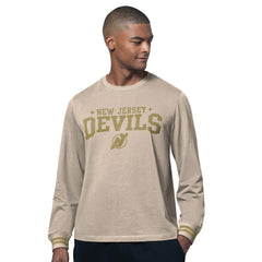 New Jersey Devils Starter Field Long Sleeve T-Shirt Outlet