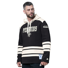 Pittsburgh Penguins Starter Slapshot Fashion Hoodie For Sale
