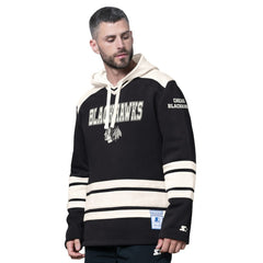 Chicago Blackhawks Starter Slapshot Fashion Hoodie On Sale