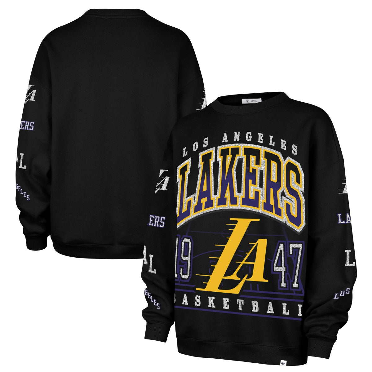 Los Angeles Lakers '47 Women's 2025/26 City Edition Go Big Oversized Sweatshirt On Sale