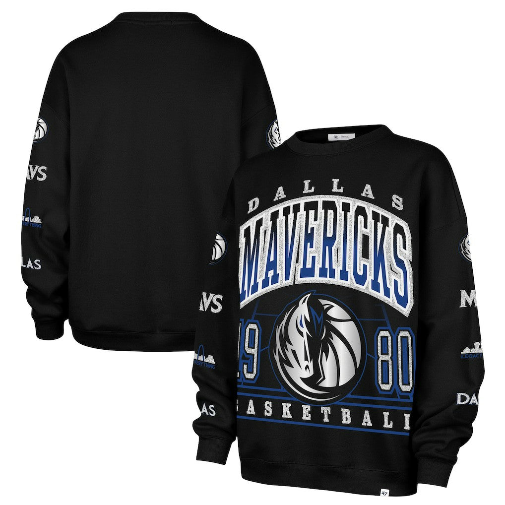 Dallas Mavericks '47 Women's 2025/26 City Edition Go Big Oversized Sweatshirt sale Online