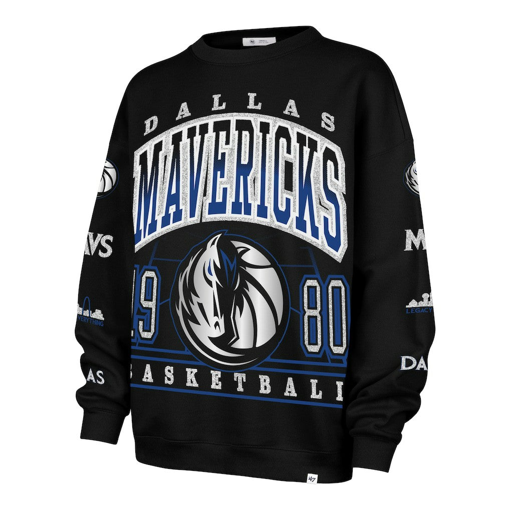 Dallas Mavericks '47 Women's 2025/26 City Edition Go Big Oversized Sweatshirt sale Online
