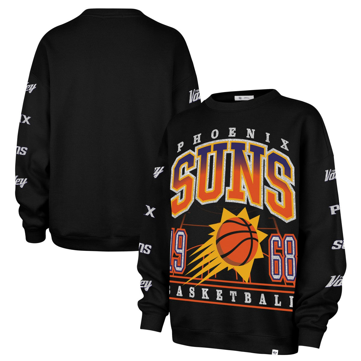Phoenix Suns '47 Women's 2025/26 City Edition Go Big Oversized Sweatshirt Discount
