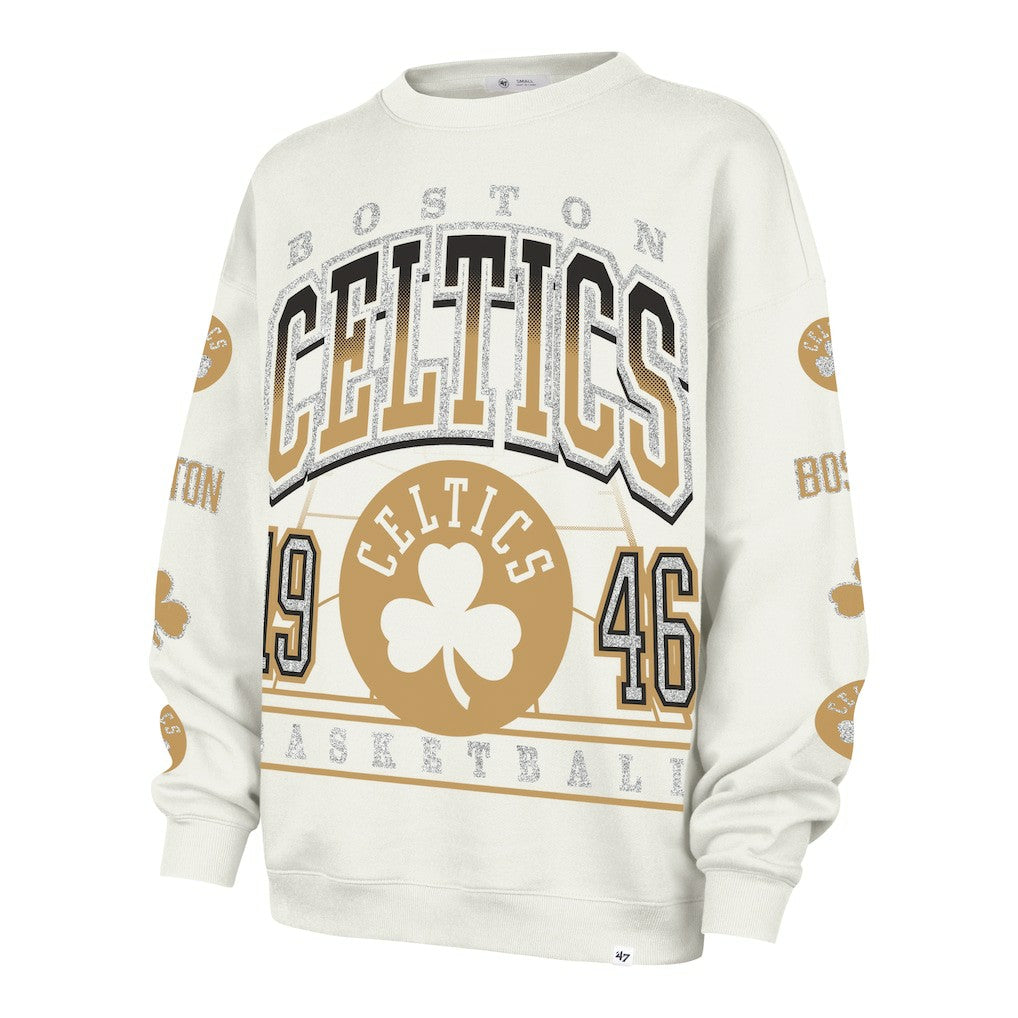 Boston Celtics '47 Women's 2025/26 City Edition Go Big Oversized Sweatshirt Outlet