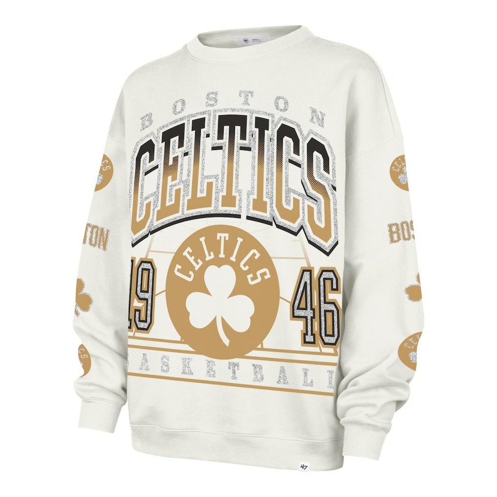 Boston Celtics '47 Women's 2025/26 City Edition Go Big Oversized Sweatshirt Outlet