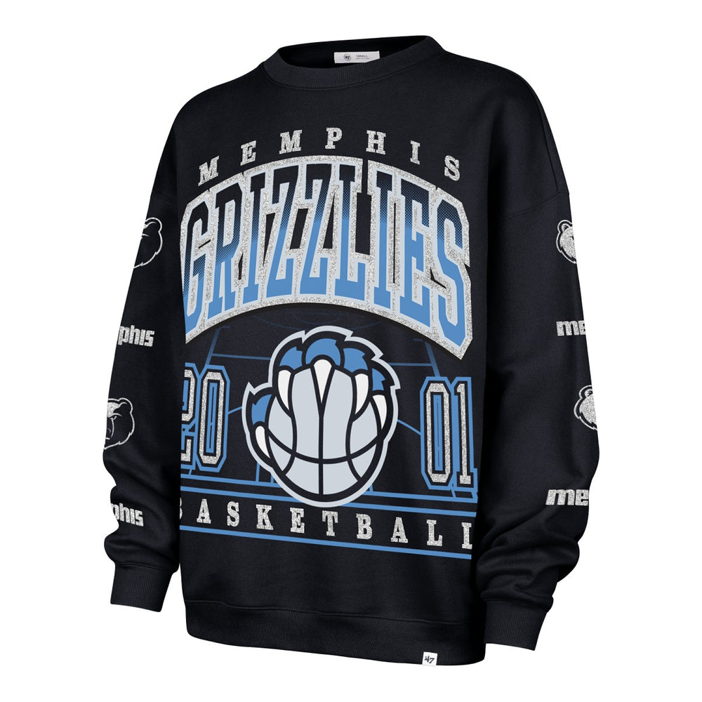 Memphis Grizzlies '47 Women's 2025/26 City Edition Go Big Oversized Sweatshirt For Sale