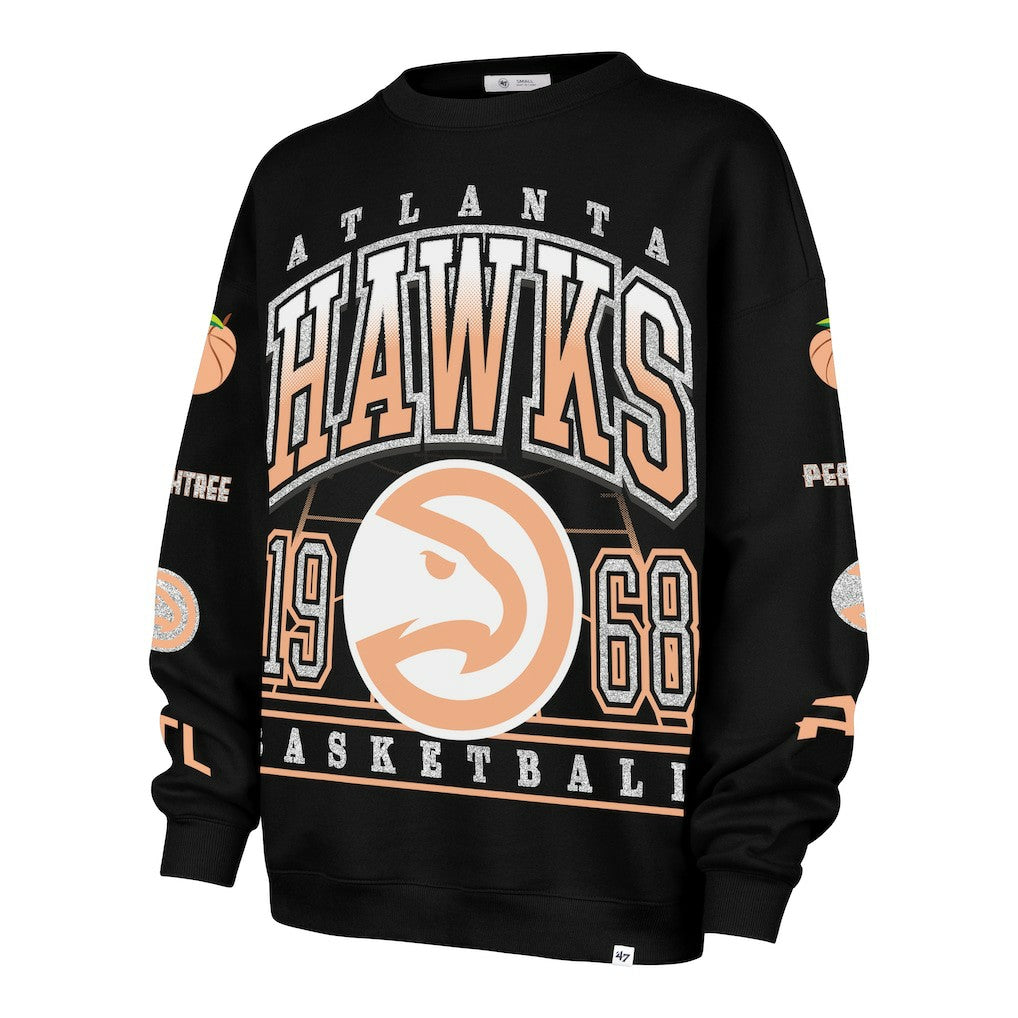 Atlanta Hawks '47 Women's 2025/26 City Edition Go Big Oversized Sweatshirt Discount