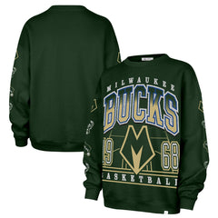 Milwaukee Bucks '47 Women's 2025/26 City Edition Go Big Oversized Sweatshirt New