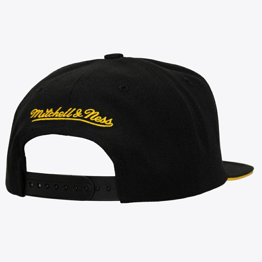 Boston Bruins Mitchell & Ness Color Pop Snapback Hat For Sale