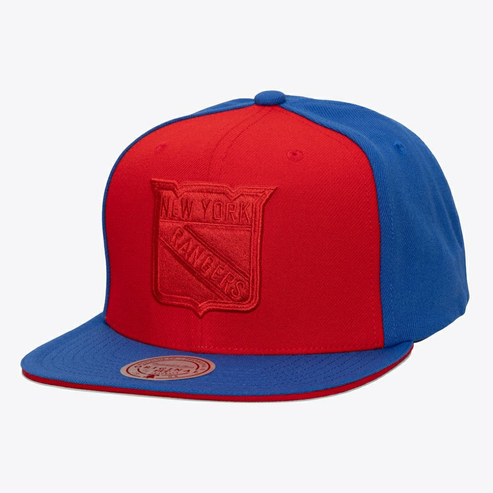 New York Rangers Mitchell & Ness Color Pop Snapback Hat Online