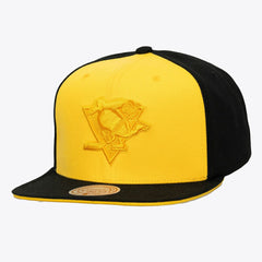 Pittsburgh Penguins Mitchell & Ness Color Pop Snapback Hat On Sale
