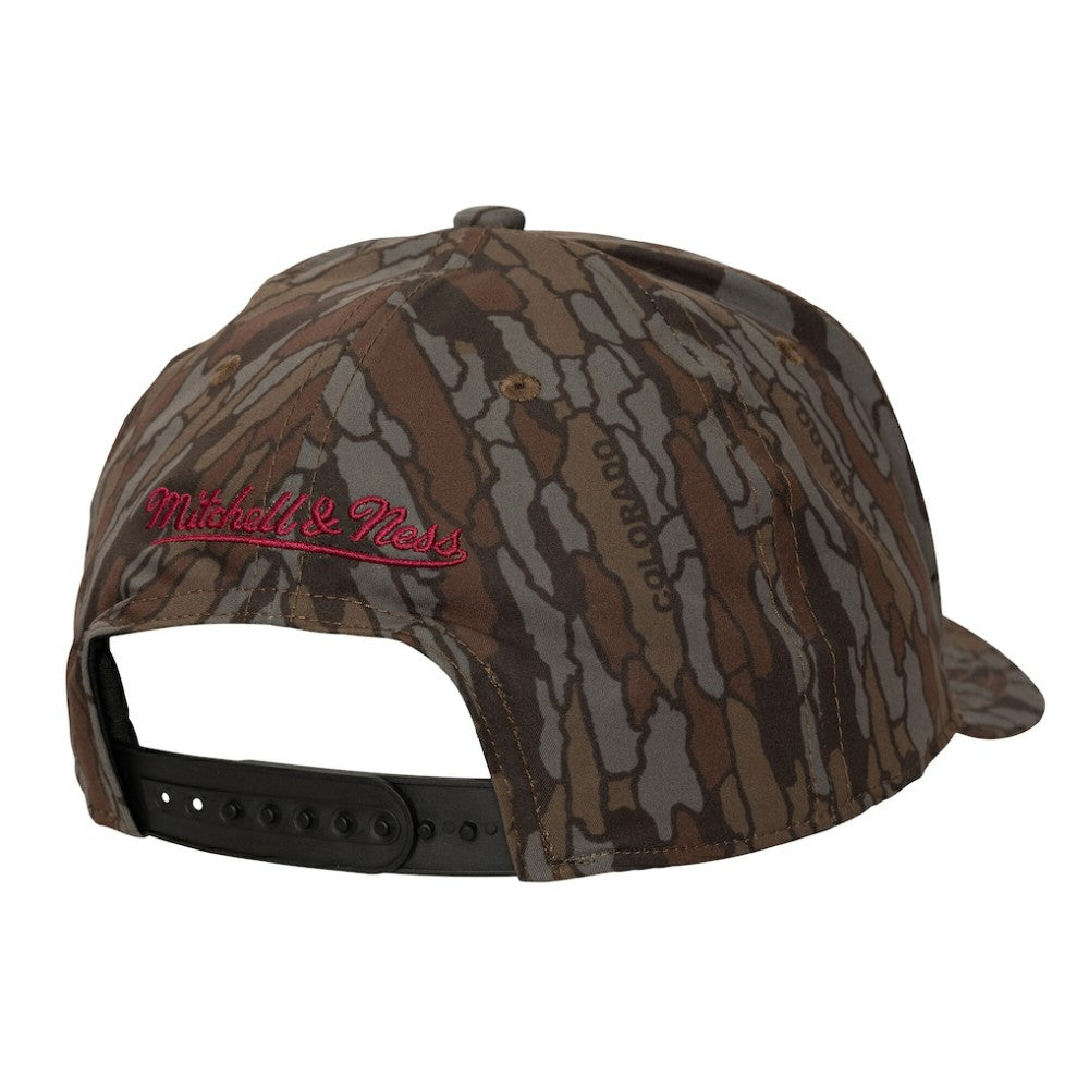 Colorado Avalanche Mitchell & Ness Hidden Camo Pro Crown Adjustable Hat Online
