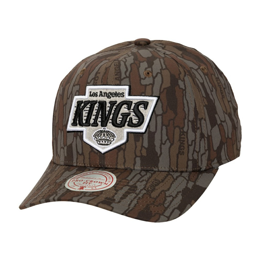 Los Angeles Kings Mitchell & Ness Hidden Camo Pro Crown Adjustable Hat Sale