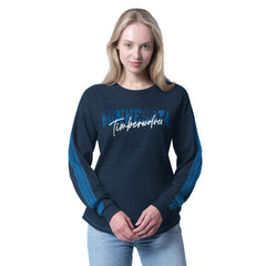 Minnesota Timberwolves G-III 4Her by Carl Banks Women's Advantage Tri-Blend Long Sleeve T-Shirt For Sale