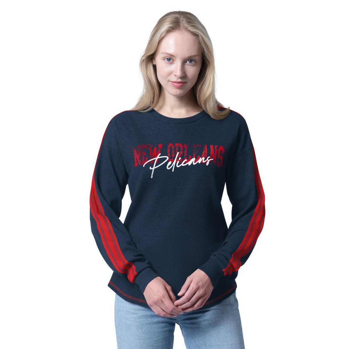 New Orleans Pelicans G-III 4Her by Carl Banks Women's Advantage Tri-Blend Long Sleeve T-Shirt Online