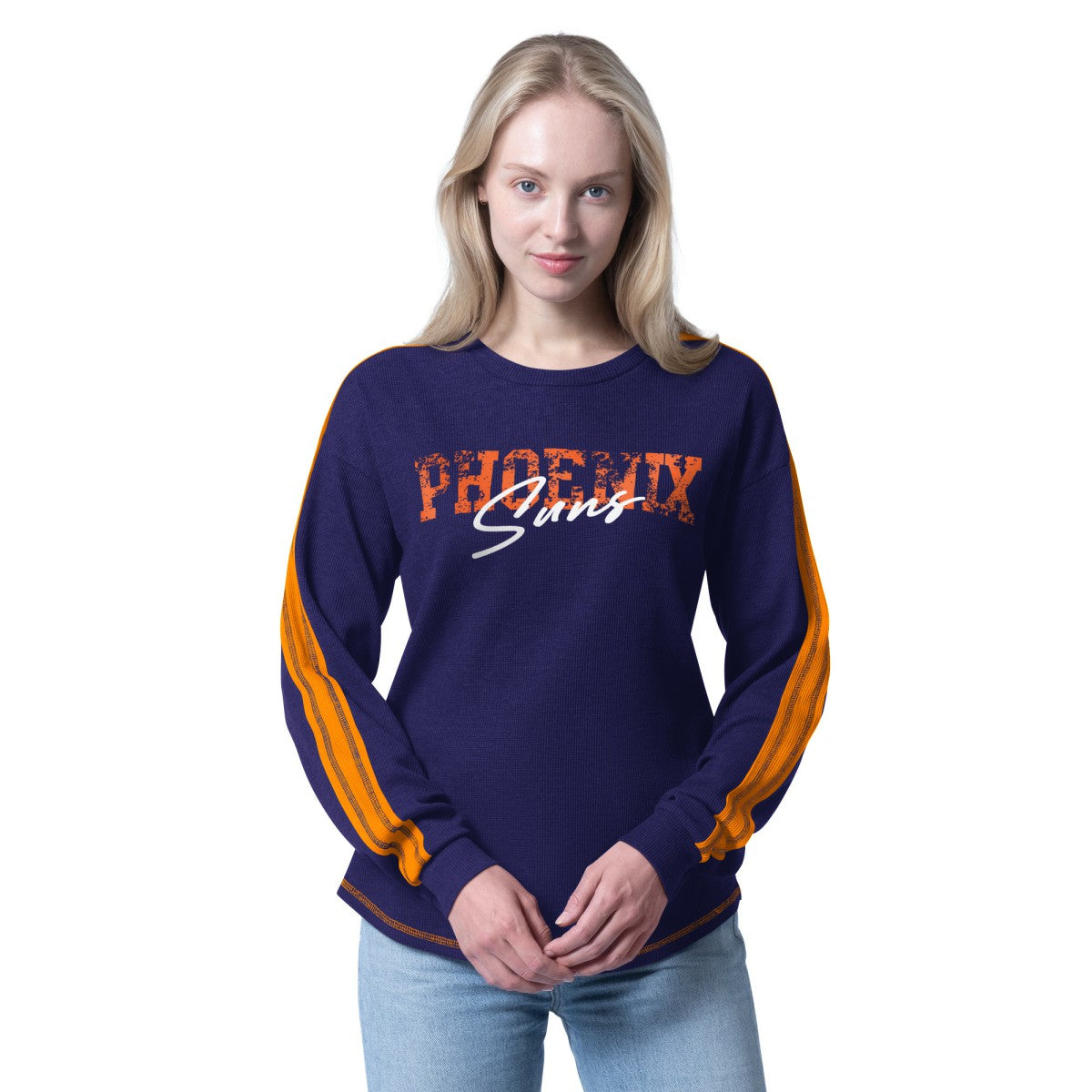 Phoenix Suns G-III 4Her by Carl Banks Women's Advantage Tri-Blend Long Sleeve T-Shirt Discount