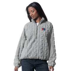 Philadelphia 76ers G-III 4Her by Carl Banks Women's Champ Half-Zip Pullover Online