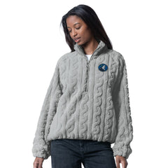 Minnesota Timberwolves G-III 4Her by Carl Banks Women's Champ Half-Zip Pullover On Sale