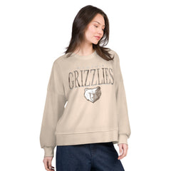 Memphis Grizzlies G-III 4Her by Carl Banks Women's Oversized Vet II Sweatshirt Online