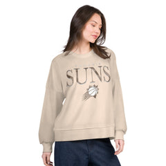 Phoenix Suns G-III 4Her by Carl Banks Women's Oversized Vet II Sweatshirt Outlet