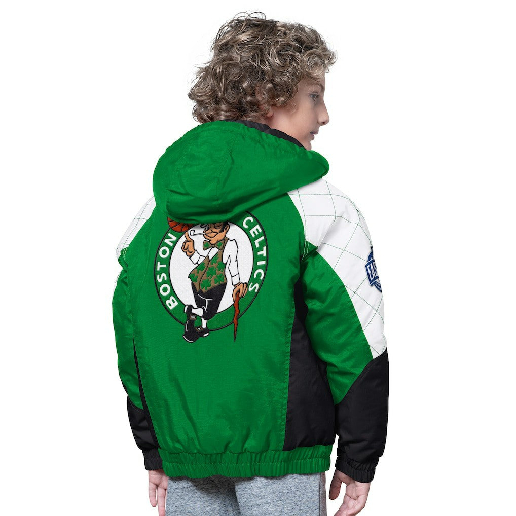 Boston Celtics Starter Youth All Time Pro Jr. Full-Zip Hoodie Jacket On Sale