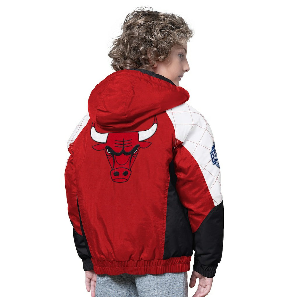 Chicago Bulls Starter Youth All Time Pro Jr. Full-Zip Hoodie Jacket Online