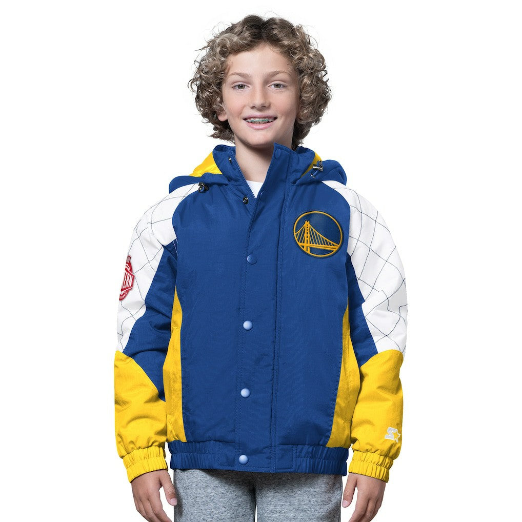 Golden State Warriors Starter Youth All Time Pro Jr. Full-Zip Hoodie Jacket sale On Sale