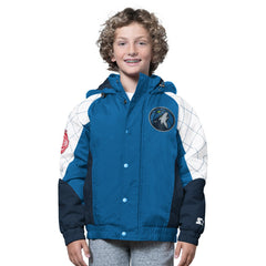 Minnesota Timberwolves Starter Youth All Time Pro Jr. Full-Zip Hoodie Jacket Online
