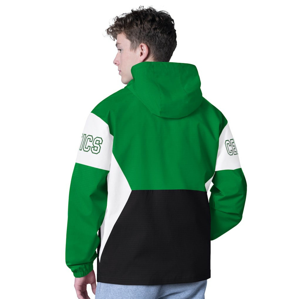 Boston Celtics G-III Sports by Carl Banks Tailgate Half-Zip Hoodie Discount