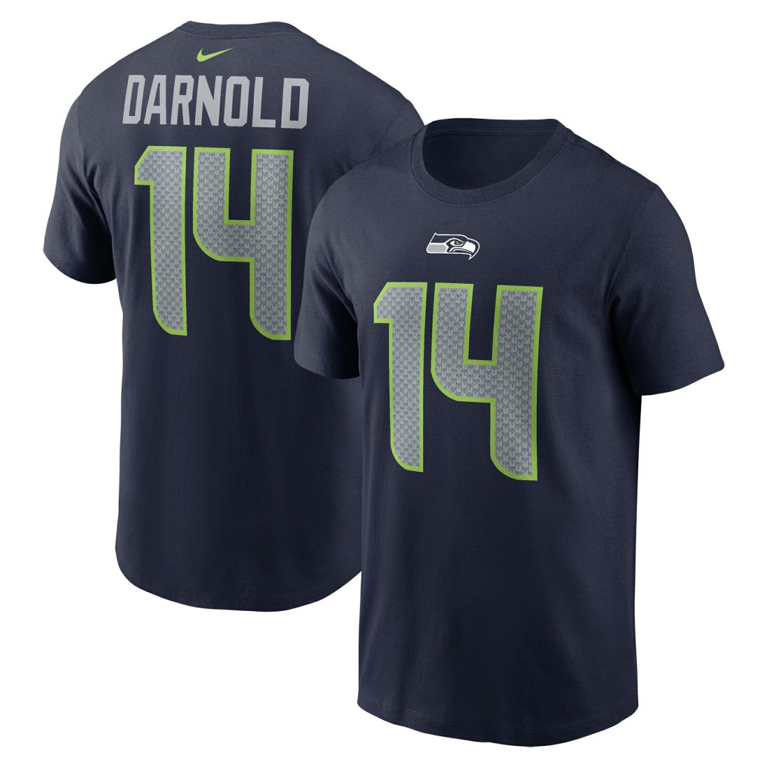 Seattle Seahawks Nike Sam Darnold  Name & Number T-Shirt