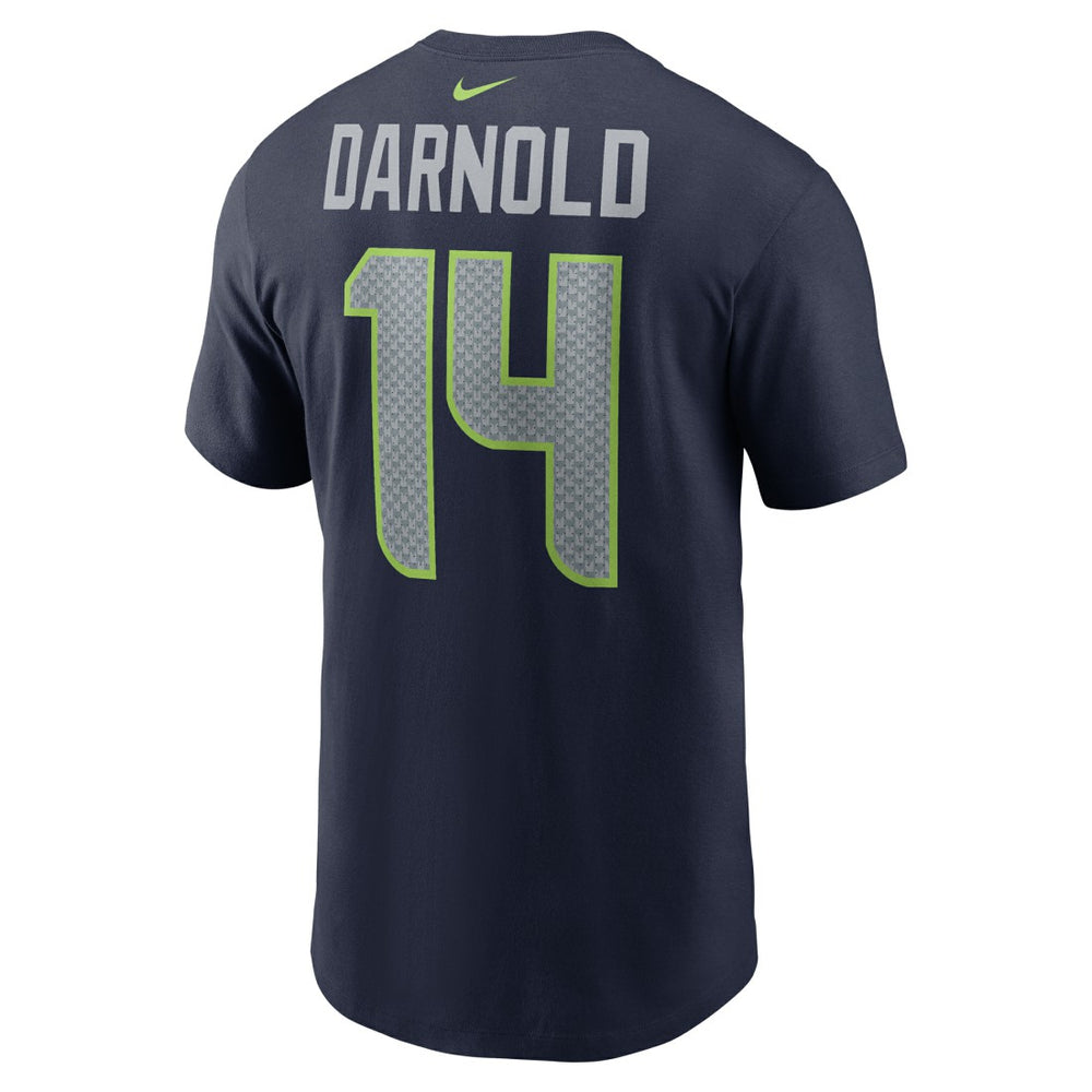 Seattle Seahawks Nike Sam Darnold  Name & Number T-Shirt